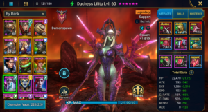 Raid Shadow Legends - Duchess Lilitu Build